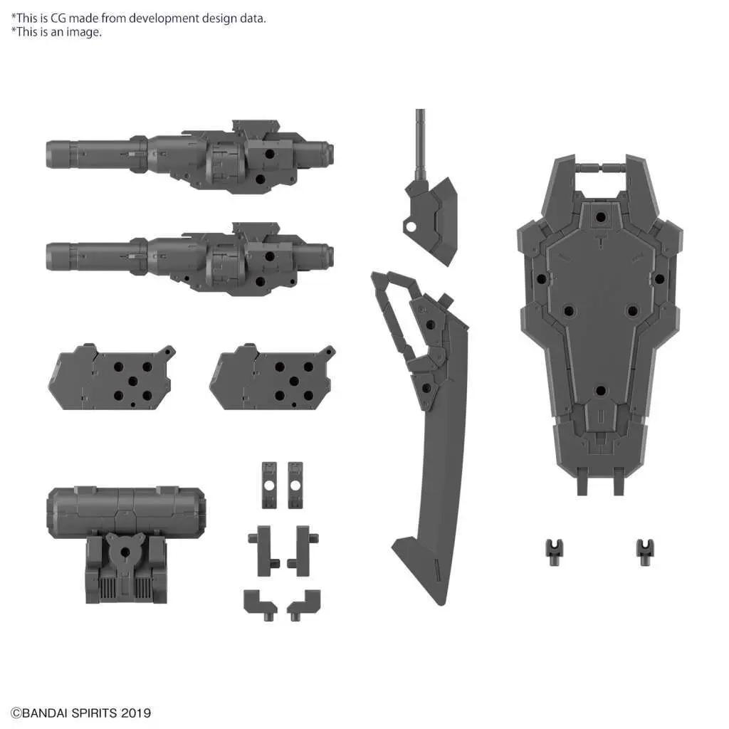Maquette 30mm customize weapons heavy weap 1
